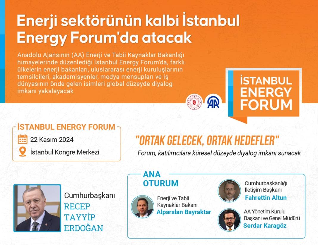 Enerji sektörünün kalbi İstanbul Energy Forum'da atacak 1